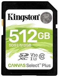 Карта памяти Kingston SDS2/512GB Карта памяти Kingston SDS2/512GB
