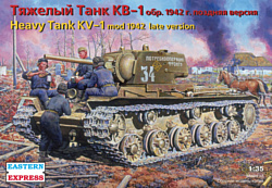 Eastern Express Тяжелый танк КВ-1 обр.1942 г. поздняя версия EE35086