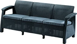 Keter Corfu Love Seat Max (графит)