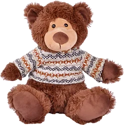 Мягкая игрушка Weihai Мишка в свитере 8421АВС