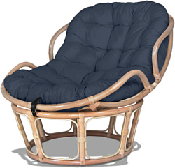 Мир Ротанга Papasan mini 23/03 (белый/синий)