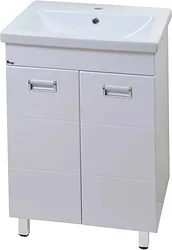 Тумба под умывальник Emmy  Монтана 50 + S-UM-COM50/1-w