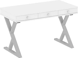 Офисный стол Riva Home Office VR.SP-1-118.M Silver (белый)
