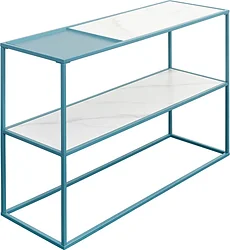 Консольный стол Bergenson Bjorn Mayen BB0000504 (белый/бирюзовый)