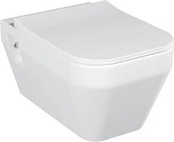 Унитаз Quarter Bath Crossgrand Rimless 70CG02001 + SCD Slim 30SCD.03.02.03.02.02