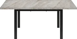 Кухонный стол Senira Велес 100x60 (мрамор эбея/опора черная) Кухонный стол Senira Велес 100x60 (мрамор эбея/опора черная)