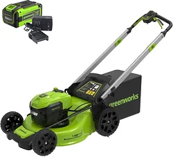 Газонокосилка Greenworks GD40LM48SPK8 40V (АКБ+ЗУ)