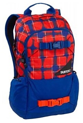 Burton Day Hiker 20 red/blue (visionary plaid)