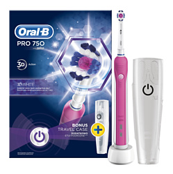 Зубная щетка Oral-B Pro 750 3D White D16.513.UX