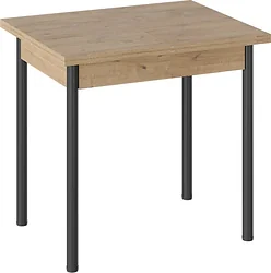 Кухонный стол Трия Родос Тип 2 с опорой d40 (черный муар/дуб крафт золотой) Кухонный стол Трия Родос Тип 2 с опорой d40 (черный муар/дуб крафт золотой)