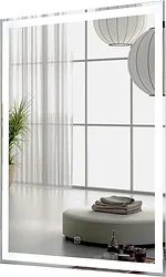 Зеркало Пекам Greta 50x80 greta-50x80s (с подсветкой и сенсором на прикосновение) Зеркало Пекам Greta 50x80 greta-50x80s (с подсветкой и сенсором на прикосновение)