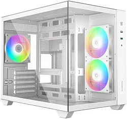 Корпус для компьютера ID-Cooling View 500 ARGB (белый)