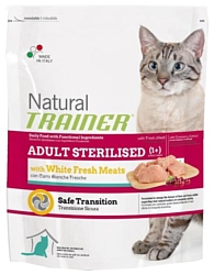 TRAINER Natural Adult cat Sterilised White Fresh Meats dry (0.3 кг)