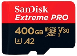 SanDisk Extreme PRO SDSQXCZ-400G-GN6MA microSDXC 400GB (с адаптером)
