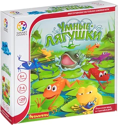 Настольная игра для детей Bondibon Умные лягушки ВВ4733