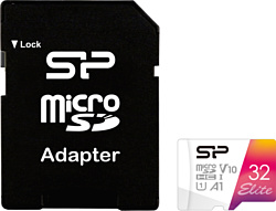 Silicon Power Elite microSDHC SP032GBSTHBV1V20SP 32GB