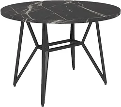 Журнальный столик Дабер 007 СЖ7.0.2.12 (черный/мрамор черный)