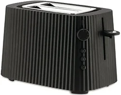 Тостер Alessi Plisse MDL08B (чёрный) Тостер Alessi Plisse MDL08B (чёрный)