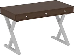 Офисный стол Riva Home Office VR.SP-1-118.M Silver (венге цаво)