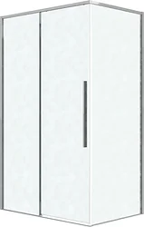 Душевой уголок Grossman Galaxy 110x90x195 120.K33.01.1190.10.02 (хром/стекло шиншилла)