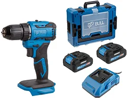 Дрель-шуруповерт BULL SR 1804 Xcase XLTpro (2 АКБ 2Ач + ЗУ)