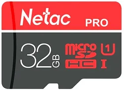 Карта памяти Netac microSDHC P500 Ultra 32GB