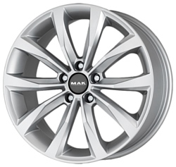 Mak Wolf 7x17/5x100 D57.1 ET38 Silver