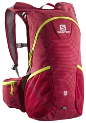 Salomon Trail 20 red (red chine/gecko green)