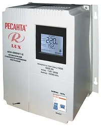 Стабилизатор напряжения РЕСАНТА LUX АСН-5000Н/1-Ц