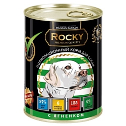 Rocky (0.34 кг) 1 шт. Мясное ассорти с Ягненком для собак
