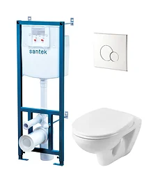 Унитаз Santek Бореаль Пэк 1.WH30.2.464