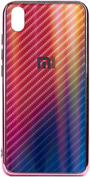 EXPERTS Aurora Glass для Xiaomi Redmi 7A с LOGO (розовый)