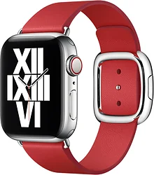 Ремешок Apple с современной пряжкой 40 мм (алый, размер S) MY662 Ремешок Apple с современной пряжкой 40 мм (алый, размер S) MY662