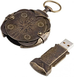 Ironglyph Cryptex Round Lock Compass 16GB