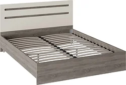 Кровать Трия Фьюжн 200х160 (бежевый/дуб сонома трюфель) Кровать Трия Фьюжн 200х160 (бежевый/дуб сонома трюфель)