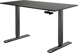 ErgoSmart Manual Desk Special 1380x800x18 мм (дуб мореный/черный)