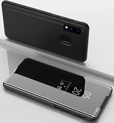 Case Smart view для Samsung Galaxy A40 (черный)