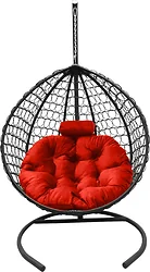 Craftmebel Кокон Капля Премиум (коралловый/графит)