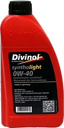 Моторное масло Divinol Syntholight 0W-40 1л Моторное масло Divinol Syntholight 0W-40 1л
