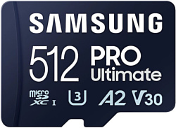 Samsung PRO Ultimate microSDXC 512GB (с адаптером)