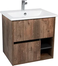Тумба под умывальник Viant Люксембург Элина 60 VLUX60ELD-T2YP (дерево)