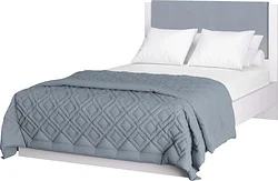 Кровать Аквилон Акцент №900М (белое сияние/веллюкс 49) Кровать Аквилон Акцент №900М (белое сияние/веллюкс 49)