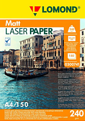Фотобумага Lomond матовая A4 240 г/м2 150 л 0300741