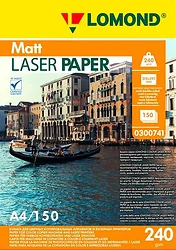 Фотобумага Lomond матовая A4 240 г/м2 150 л 0300741