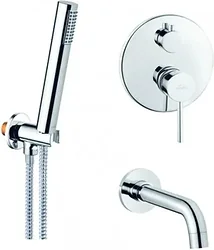 Душевая система Invena Dafni BS88W01