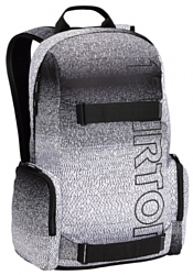 Burton Emphasis 26 white/black (reeves fade stripe)