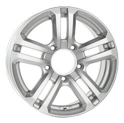 Nitro Y-7364 6.5x15/5x139.7 D98.5 ET40 Silver