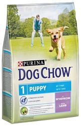 DOG CHOW (2.5 кг) 1 шт. Puppy с ягненком для щенков