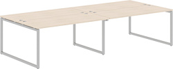 Стол для работы Skyland Xten-Q XQWST 3214 (бук тиара/алюминий) Стол для работы Skyland Xten-Q XQWST 3214 (бук тиара/алюминий)