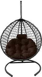 Craftmebel Кокон Капля Премиум (коричневый/графит)